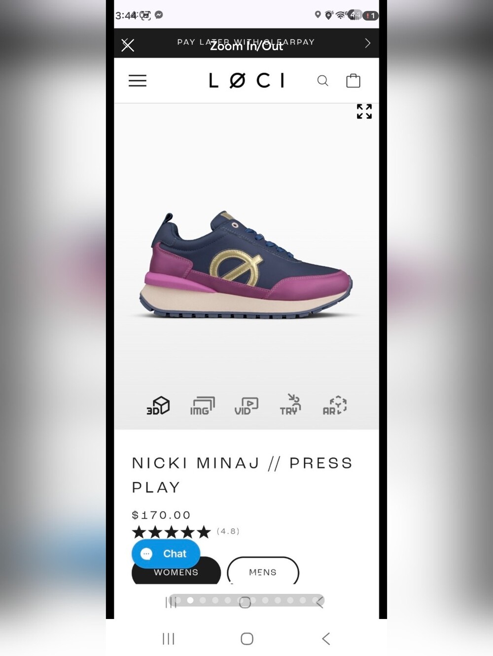 Nicki Minaj X Loci Press Play Sneakers